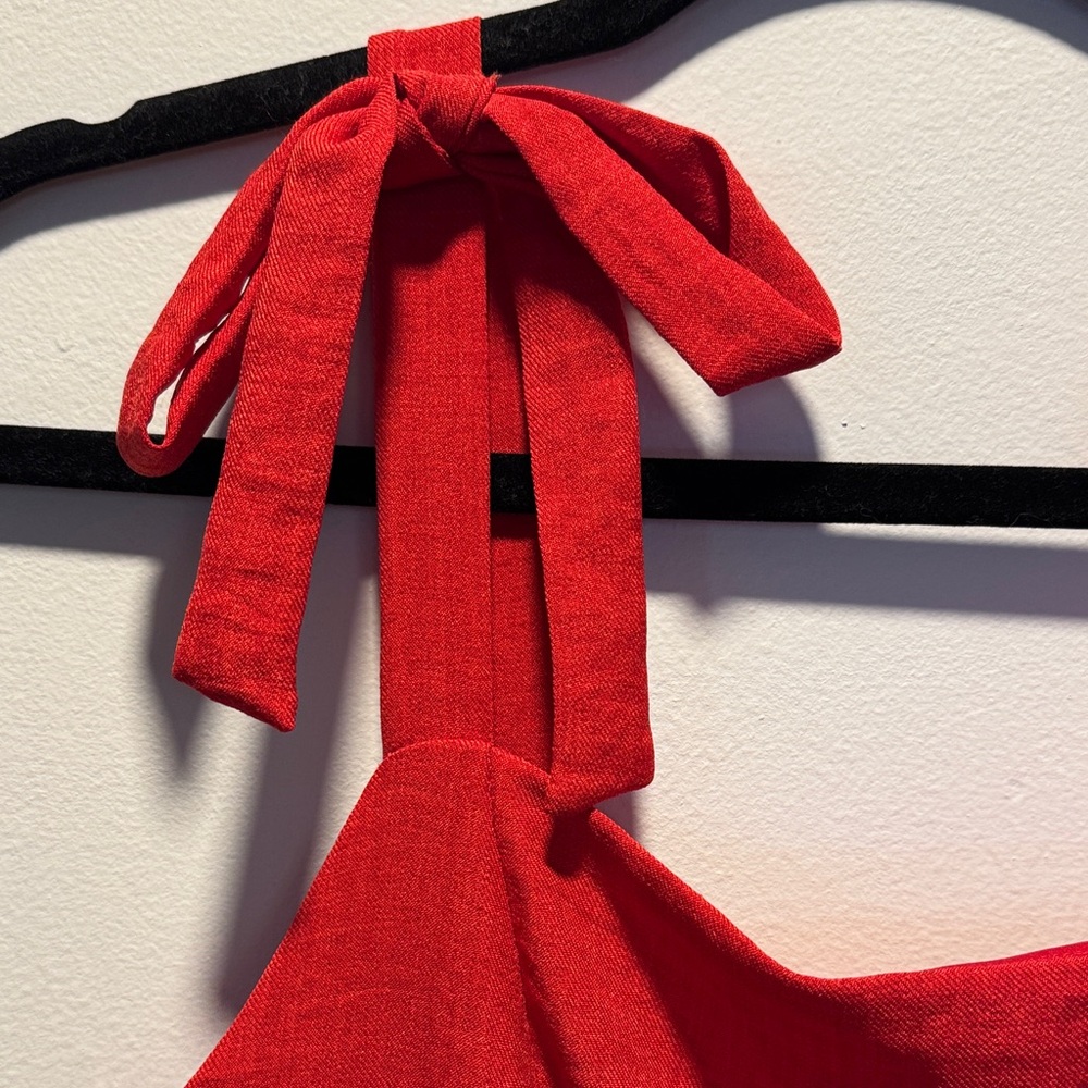 Altar'd State Vibrant Red Mini Dress - Picture 4 of 4